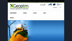 What Geoptim.com website looked like in 2020 (4 years ago)