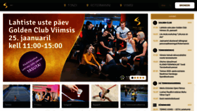 What Goldenclub.ee website looked like in 2020 (4 years ago)