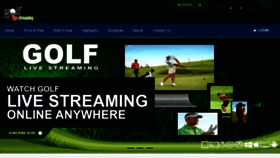 What Golflivestreaming.net website looked like in 2020 (4 years ago)