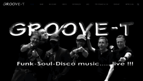 What Groove-t.com website looked like in 2020 (4 years ago)