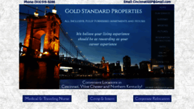 What Goldstandardcincinnati.com website looked like in 2020 (4 years ago)