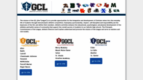 What Gclsports.com website looked like in 2020 (4 years ago)