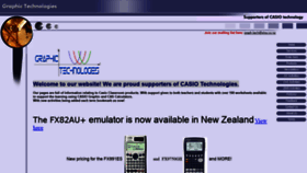 What Graphic-technologies.co.nz website looked like in 2020 (4 years ago)