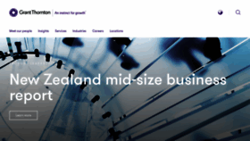 What Grantthornton.co.nz website looked like in 2020 (5 years ago)