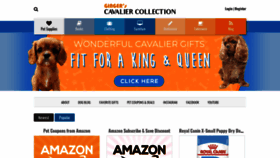 What Gingercavalier.com website looked like in 2020 (4 years ago)