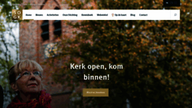 What Groningerkerken.nl website looked like in 2020 (4 years ago)