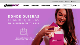 What Glamstore.com website looked like in 2020 (4 years ago)