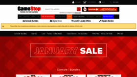 What Gamestop.ie website looked like in 2020 (5 years ago)