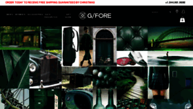What Gfore.com website looked like in 2020 (4 years ago)