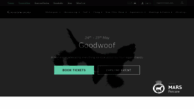 What Goodwood.com website looked like in 2020 (4 years ago)