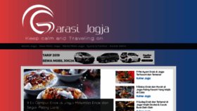 What Garasijogja.com website looked like in 2020 (4 years ago)