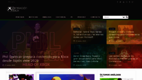What Generacionxbox.com website looked like in 2020 (4 years ago)