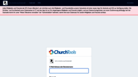 What Gza.church.tools website looked like in 2020 (4 years ago)