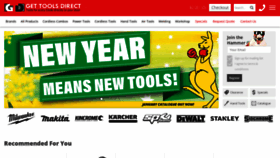 What Gettoolsdirect.com.au website looked like in 2020 (4 years ago)