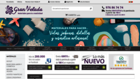 What Granvelada.com website looked like in 2020 (4 years ago)