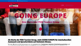 What Going-europe.com website looked like in 2020 (4 years ago)
