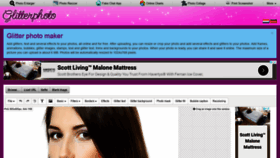 What Glitterphoto.net website looked like in 2020 (4 years ago)