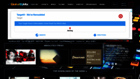 What Globaldjmix.com website looked like in 2020 (4 years ago)