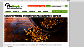 What Gevestor.de website looked like in 2020 (4 years ago)