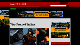 What Gamersdecide.com website looked like in 2020 (4 years ago)
