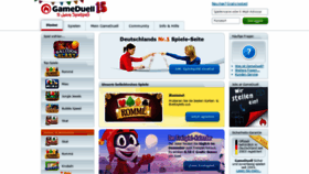 What Gameduell.de website looked like in 2020 (4 years ago)