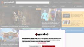 What Gamekult.com website looked like in 2020 (4 years ago)