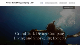 What Gtdiving.com website looked like in 2020 (4 years ago)