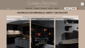 What Gunnitrentino.es website looked like in 2020 (4 years ago)