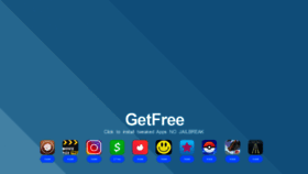 What Getfree.cc website looked like in 2020 (4 years ago)