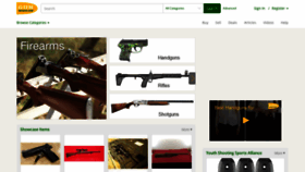 What Gunbroker.com website looked like in 2020 (4 years ago)