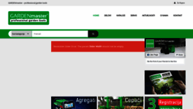 What Gardenmaster.rs website looked like in 2020 (4 years ago)