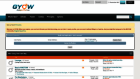 What Goingyourownway.com website looked like in 2020 (4 years ago)