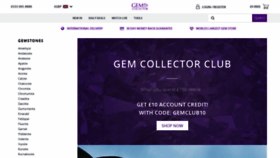 What Gemcollector.com website looked like in 2020 (4 years ago)