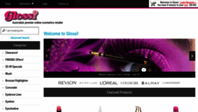 What Glossi.com.au website looked like in 2020 (4 years ago)