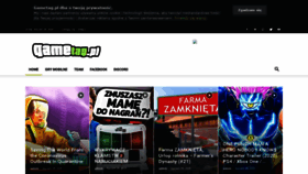 What Gametag.pl website looked like in 2020 (4 years ago)