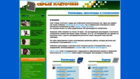 What Graycell.ru website looked like in 2020 (5 years ago)