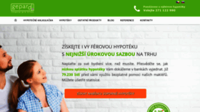 What Gpf.cz website looked like in 2020 (4 years ago)