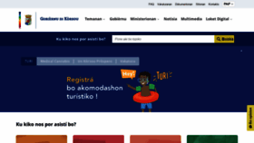 What Gobiernu.cw website looked like in 2020 (4 years ago)