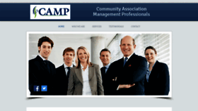 What Gocampmgmt.com website looked like in 2020 (4 years ago)