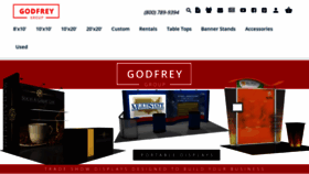 What Godfreygroup.com website looked like in 2020 (4 years ago)