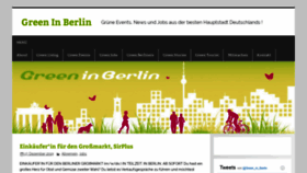 What Green-in-berlin.de website looked like in 2020 (4 years ago)