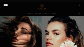 What Goldhairlounge.com website looked like in 2020 (4 years ago)