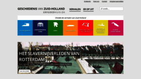 What Geschiedenisvanzuidholland.nl website looked like in 2020 (4 years ago)