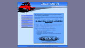 What Gruasismael.com website looked like in 2020 (4 years ago)