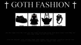 What Gothfashion.net website looked like in 2020 (4 years ago)