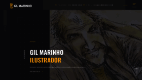 What Gilmarinho.com website looked like in 2020 (4 years ago)