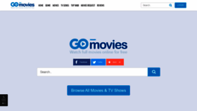 What Gomovies.date website looked like in 2020 (4 years ago)