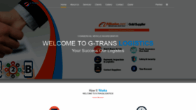 What G-translogistics.com website looked like in 2020 (4 years ago)
