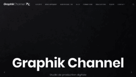 What Graphikchannel.com website looked like in 2020 (4 years ago)