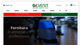 What Gevenit.com website looked like in 2020 (4 years ago)